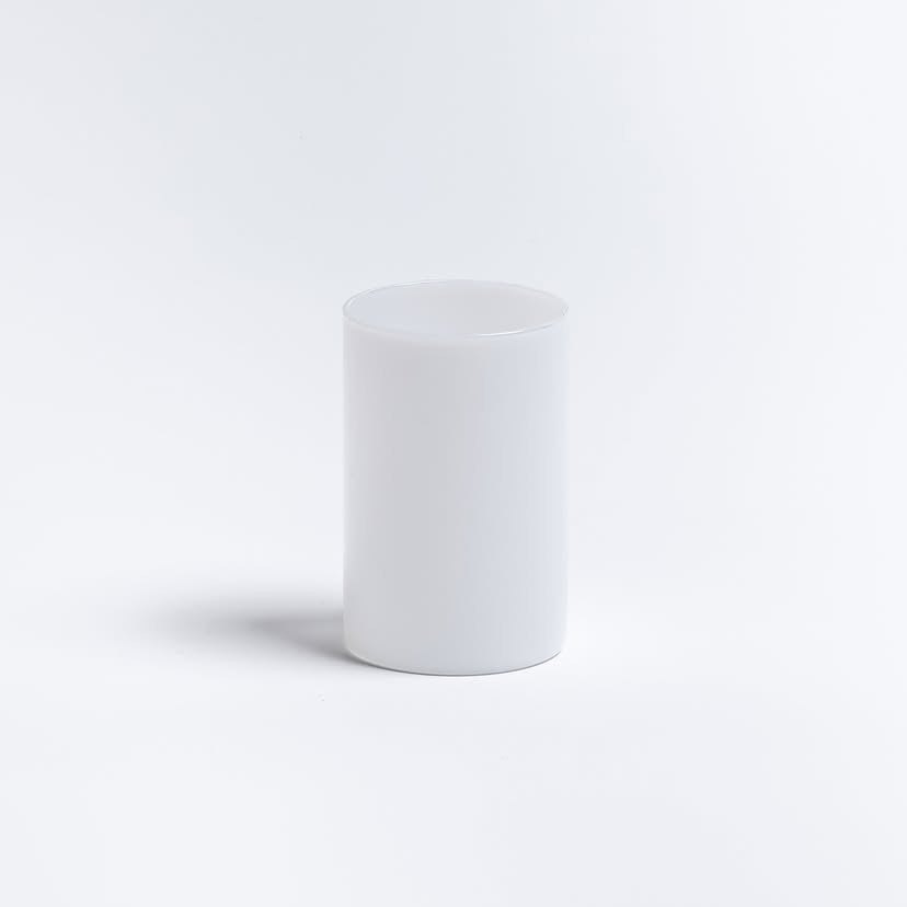 VISION GLASS WHITE 乳白色耐熱玻璃杯 M