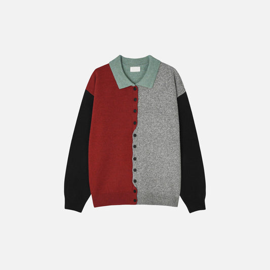 Unisex Knit Cardigan 02