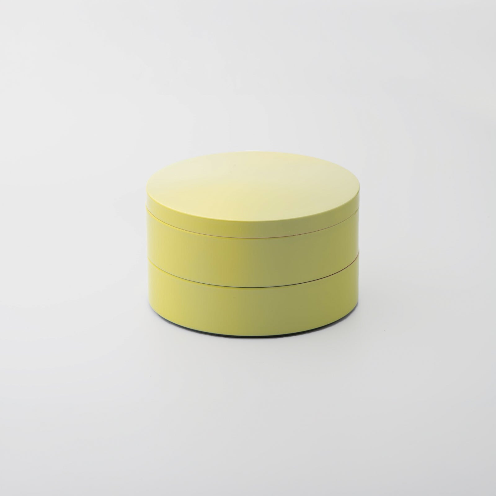 山中漆器 丸重箱 01 鶴仙渓