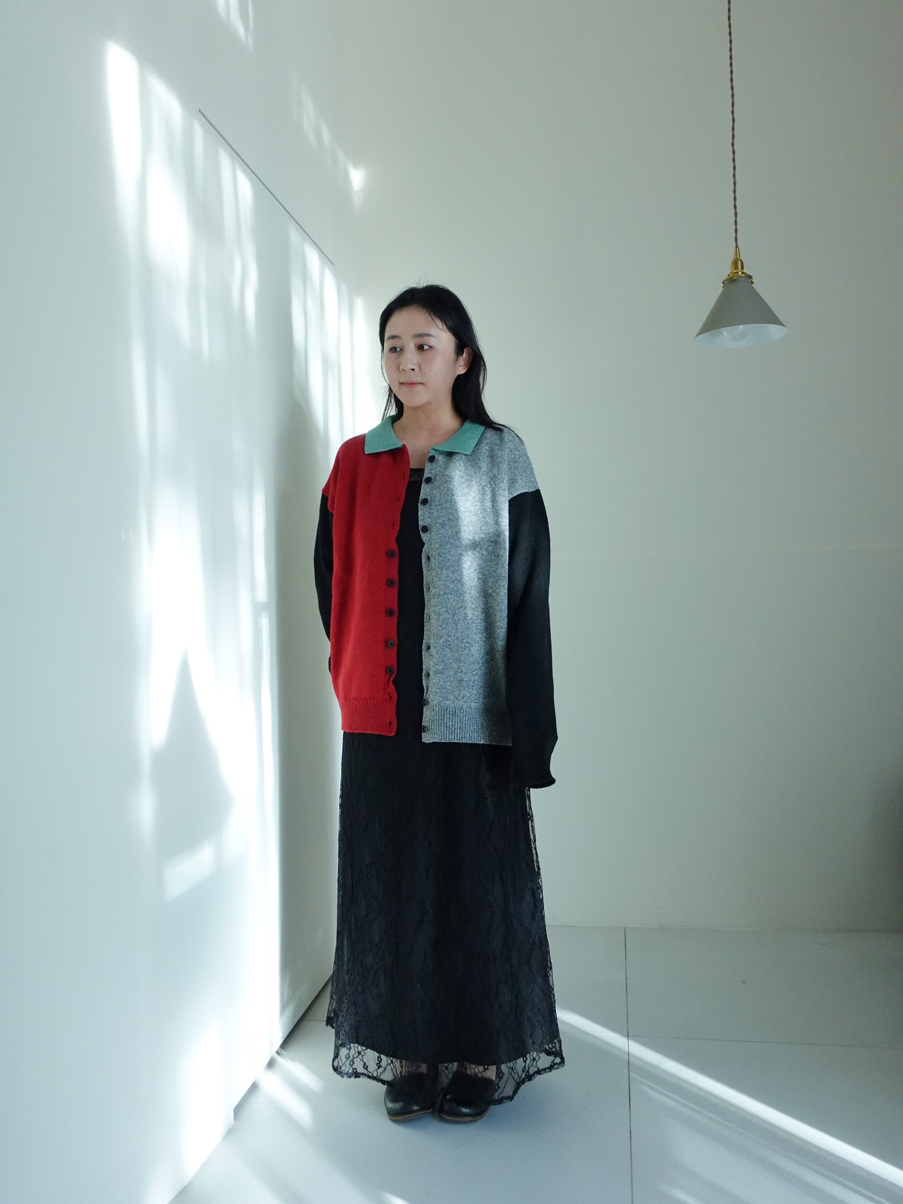 Unisex Knit Cardigan 02