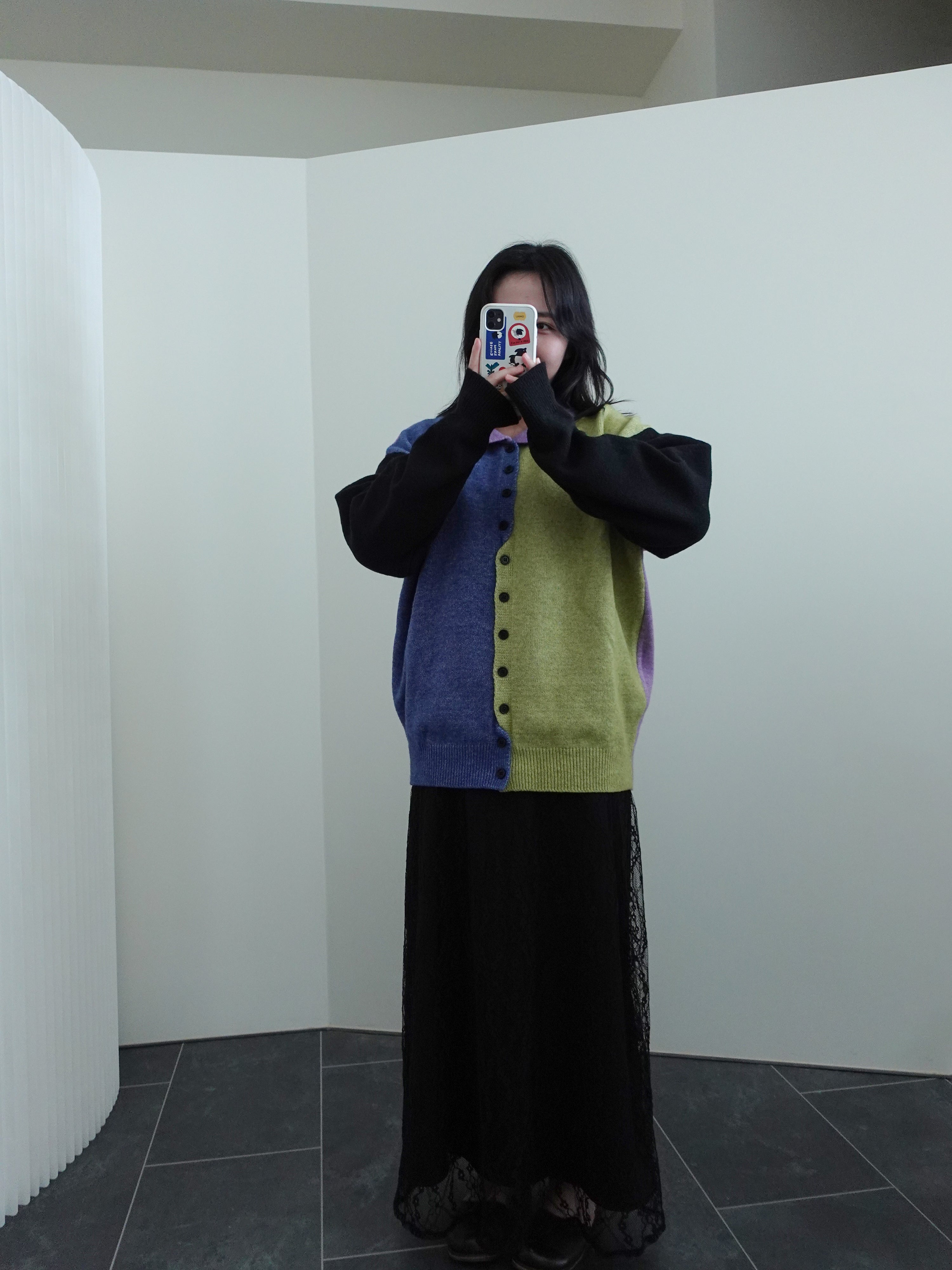 Unisex Knit Cardigan 03