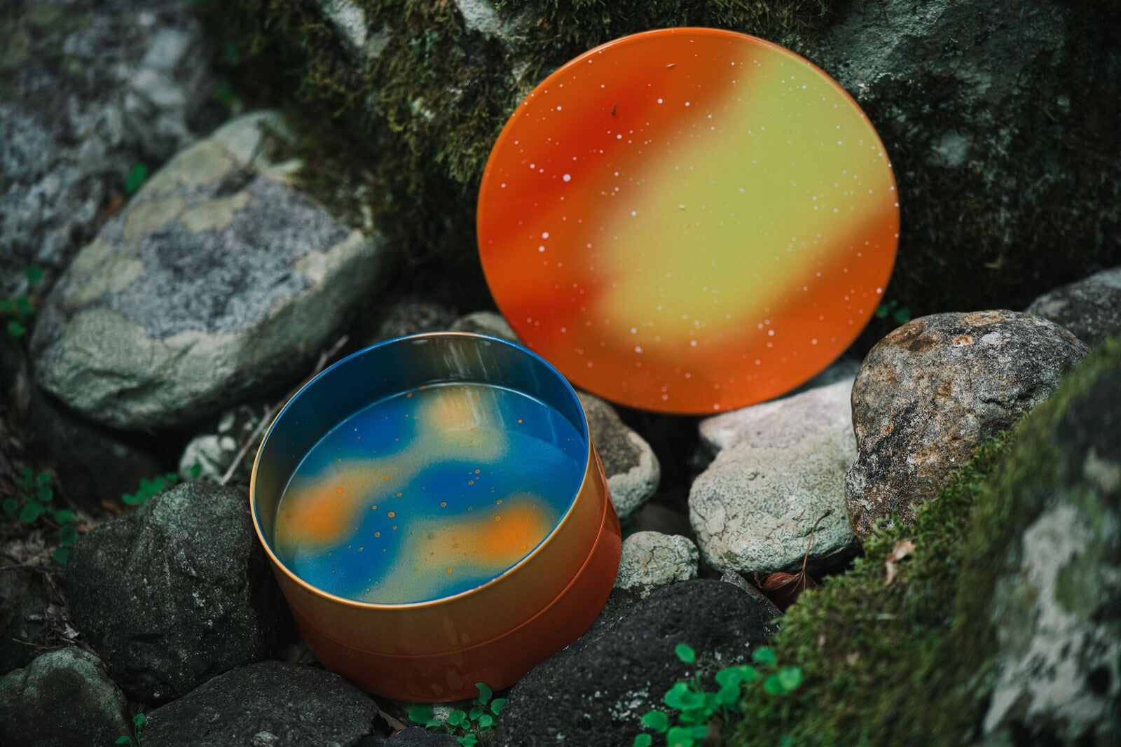 山中漆器 丸重箱 02 晚夏