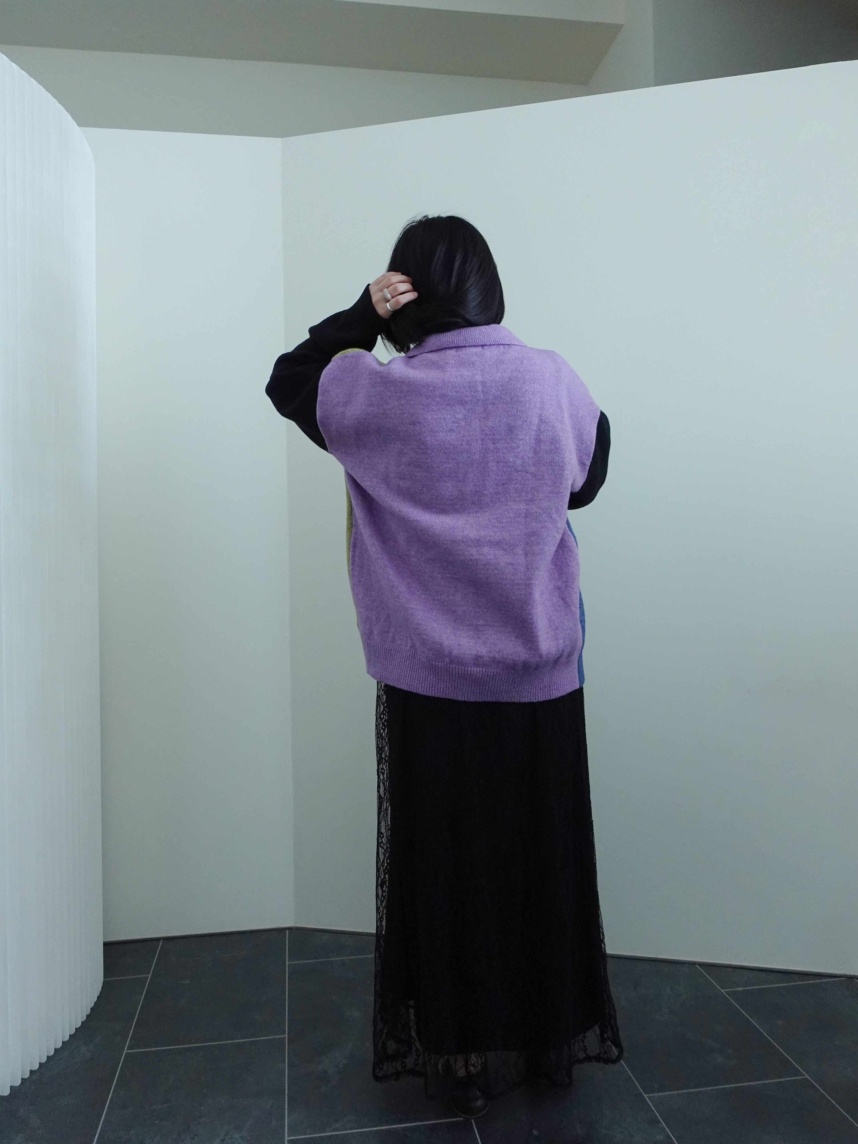 Unisex Knit Cardigan 03
