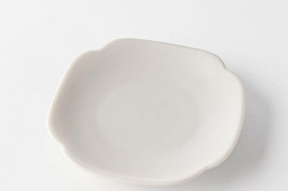 meimei-ware 10 小皿 隅入（薄灰）