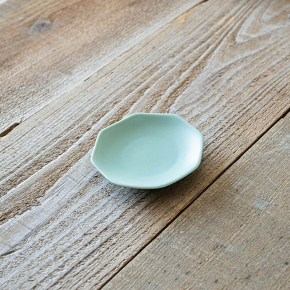 meimei-ware 10 小皿 八角（青磁）