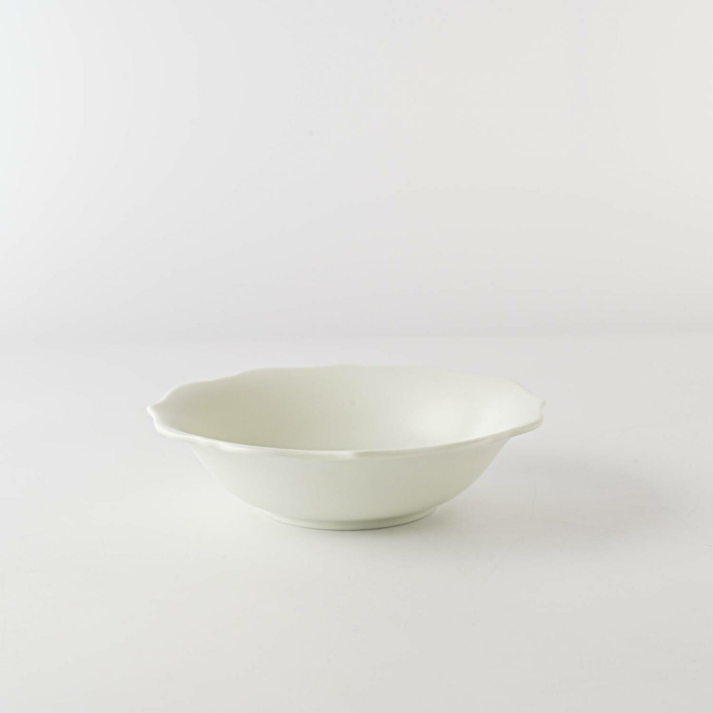 meimei-ware 14.5 取鉢 稜花（青白）