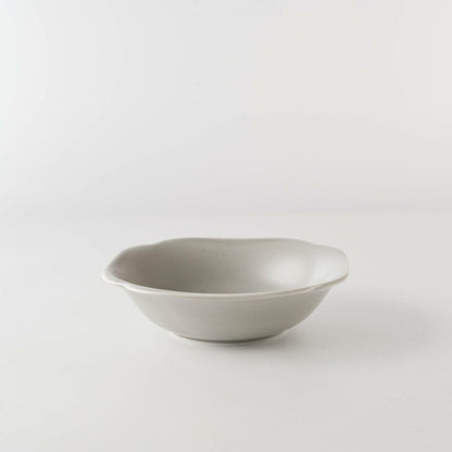 meimei-ware 14.5 取鉢 隅入（薄灰）