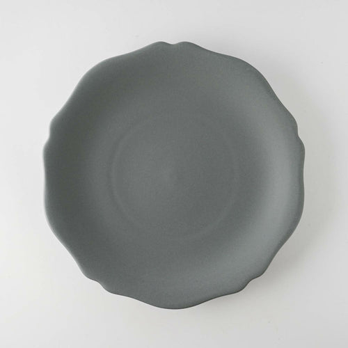 meimei-ware 16.5 取皿 輪花（黒錆）