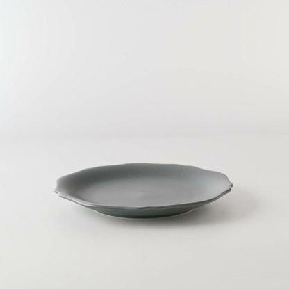 meimei-ware 16.5 取皿 輪花（黒錆）