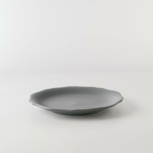 meimei-ware 16.5 取皿 輪花（黒錆）