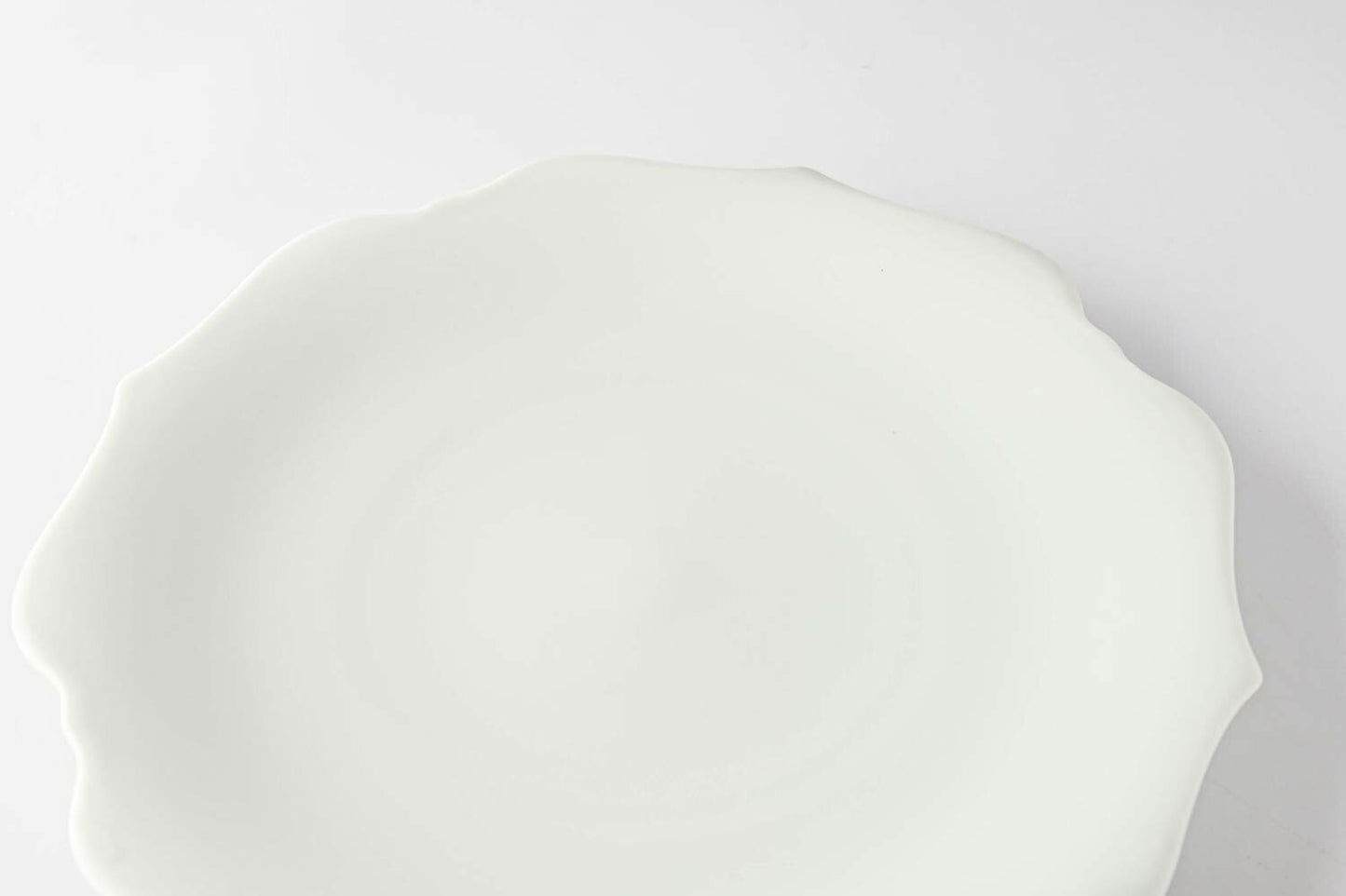 meimei-ware 16.5 取皿 稜花（青白）