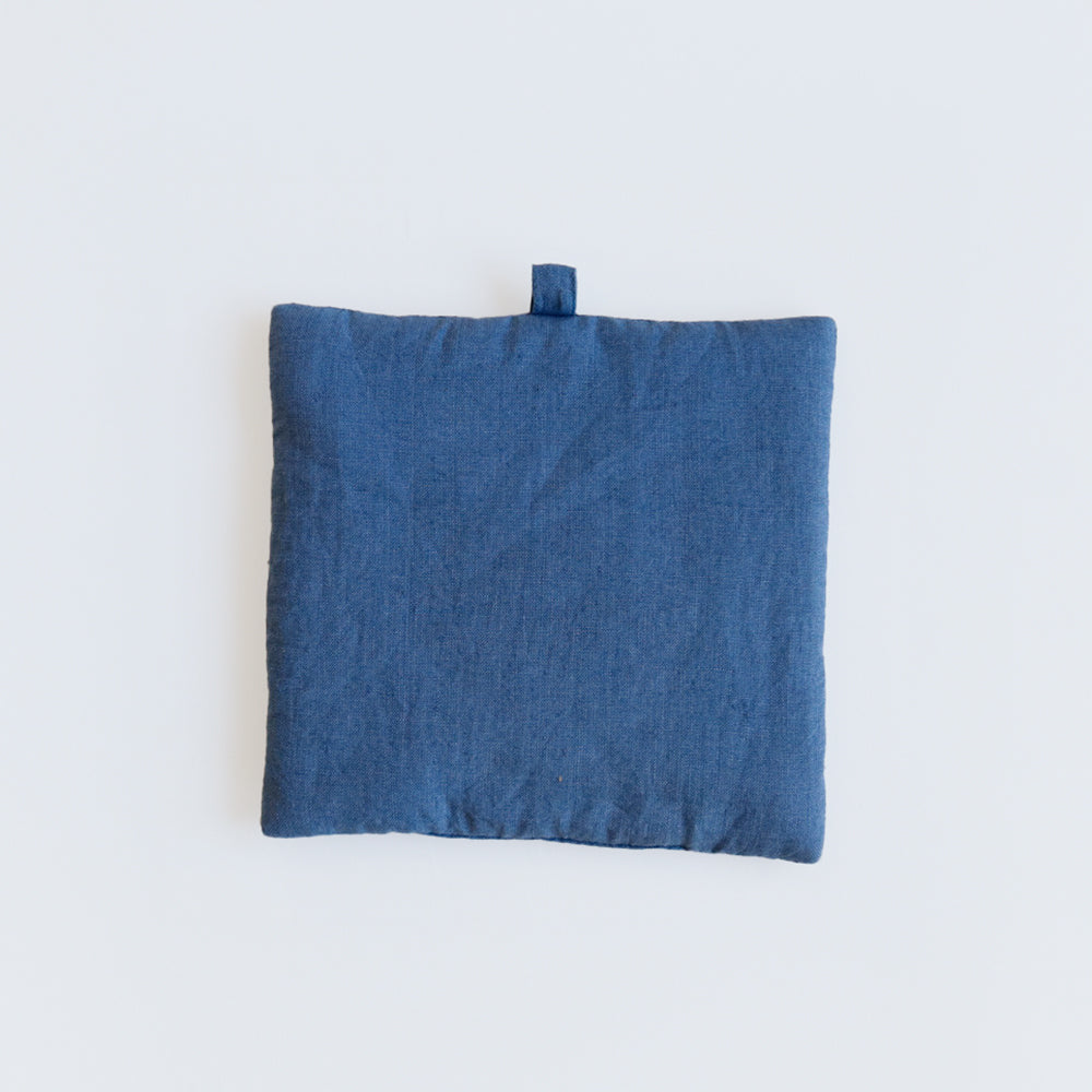 Liner Potholder 亞麻鍋墊 深藍
