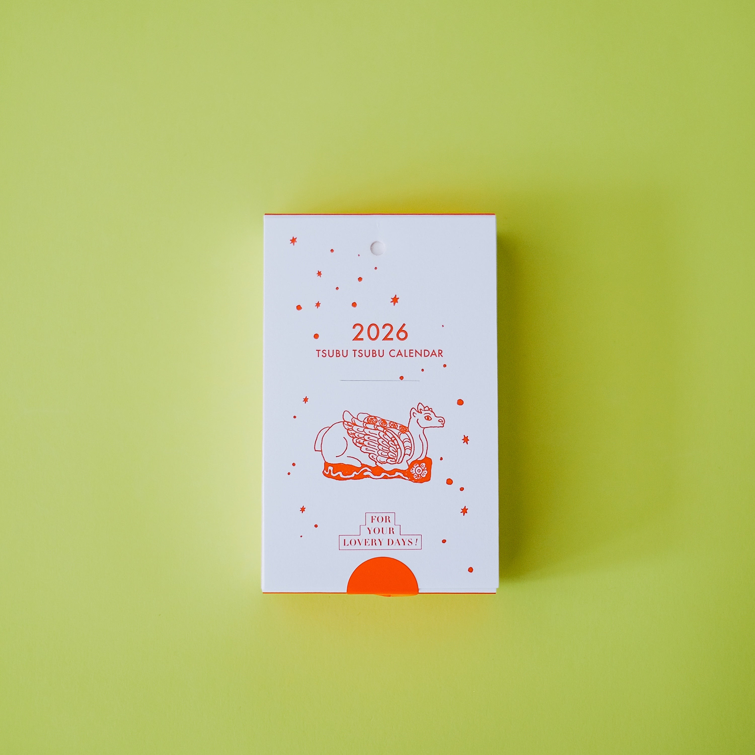 TSUBU TSUBU CALENDAR 2026