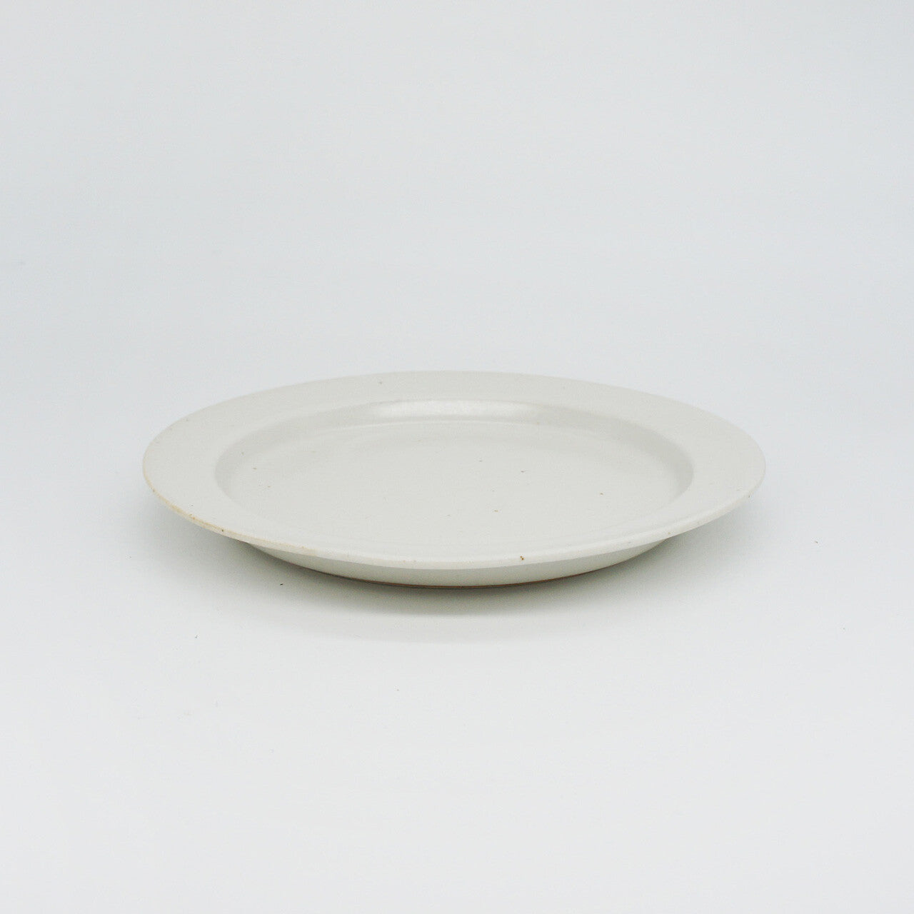 Ancient Pottery Plate 古董白 圓盤 S