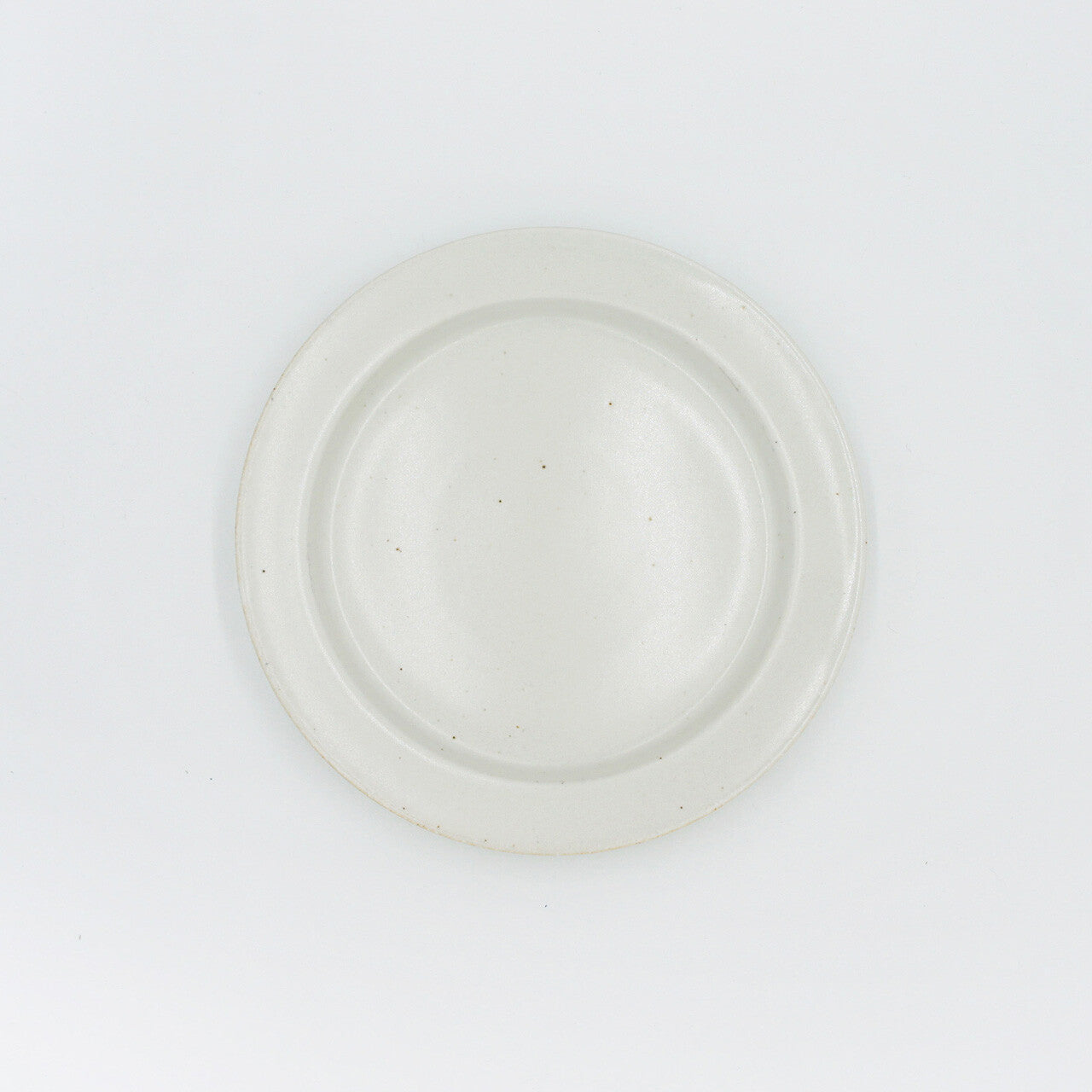 Ancient Pottery Plate 古董白 圓盤 S