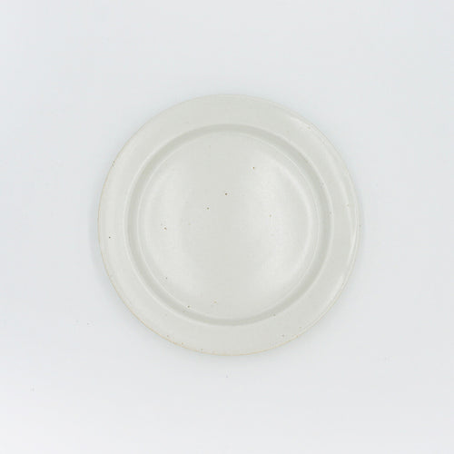 Ancient Pottery Plate 古董白 圓盤 S