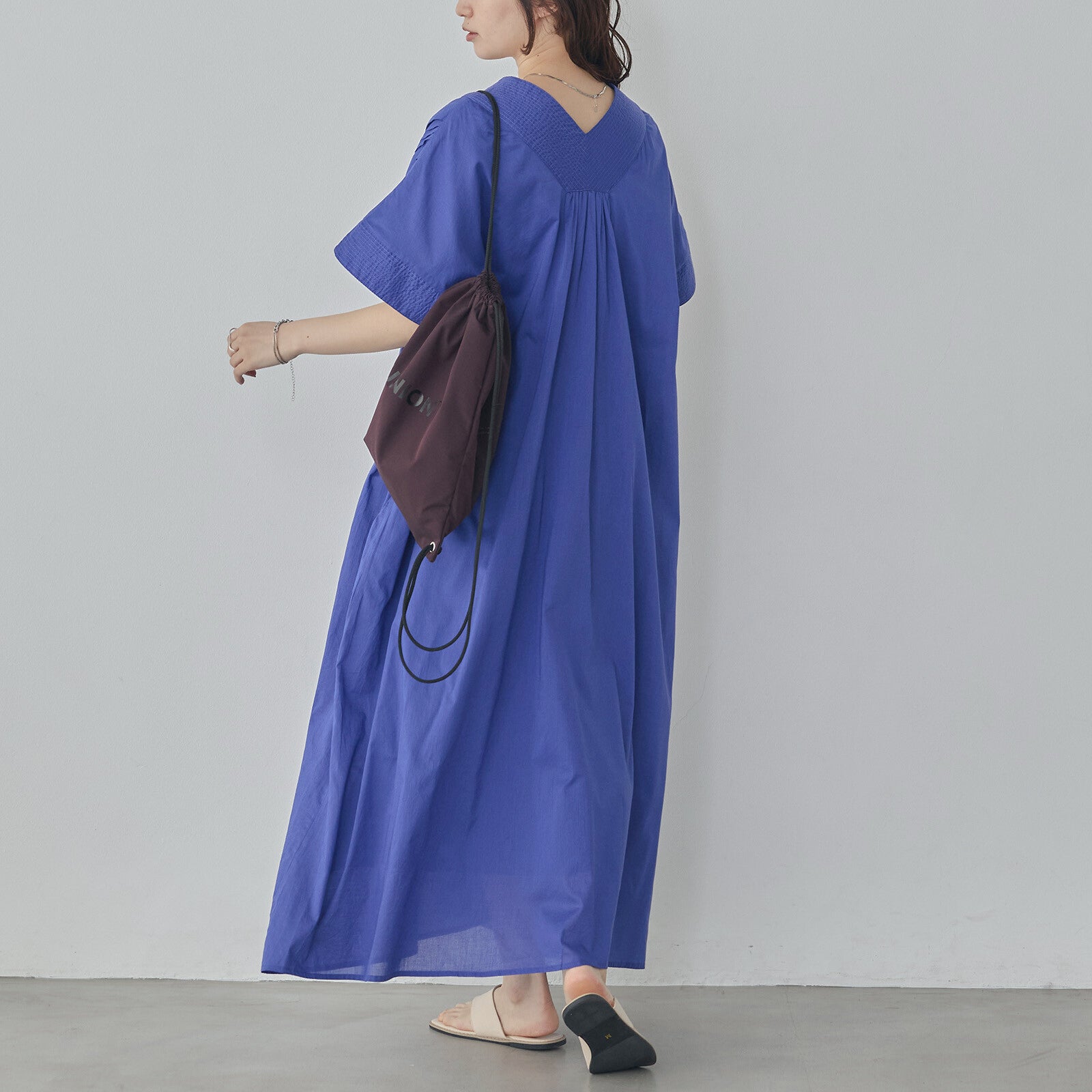 巴里紗洋裝 blue