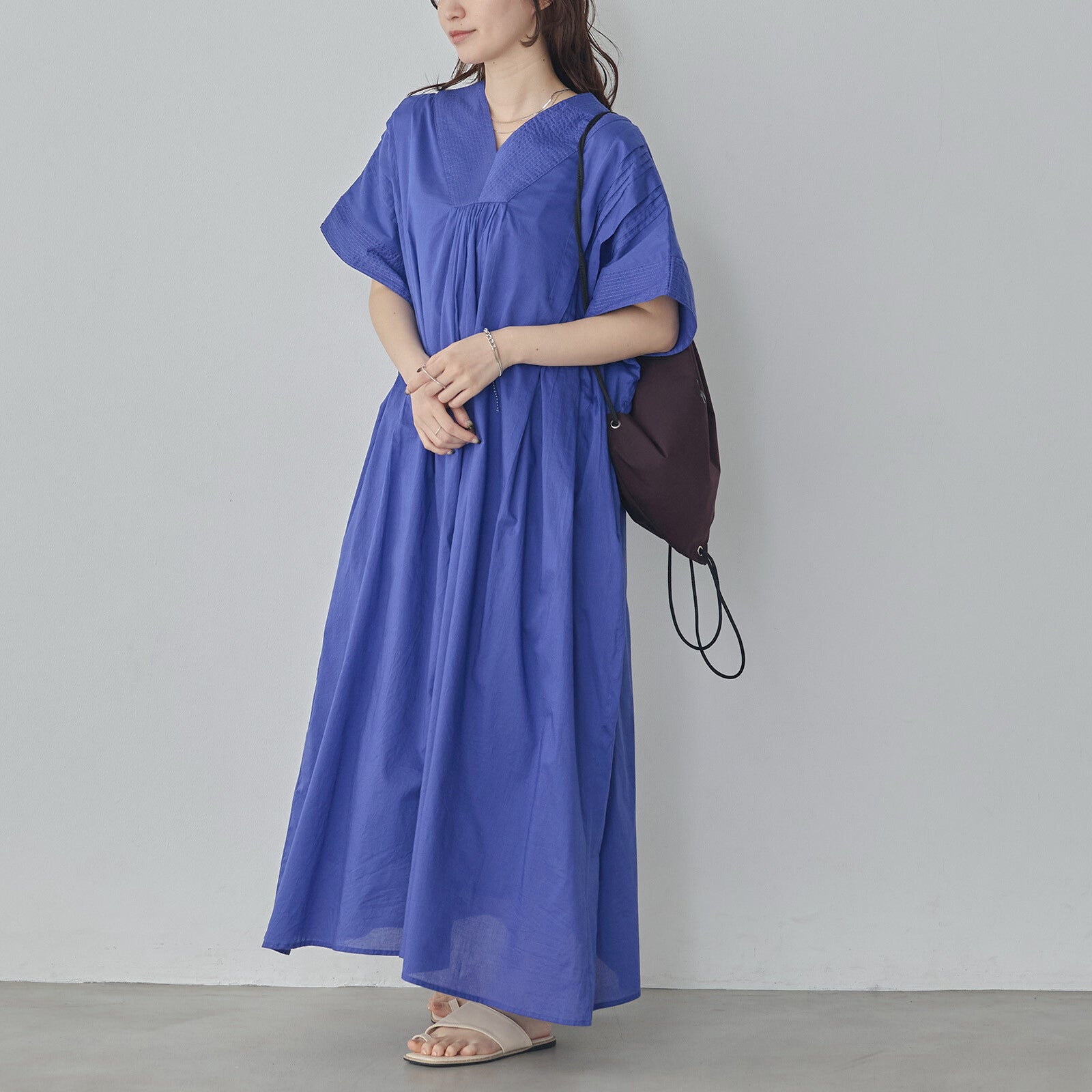 巴里紗洋裝 blue