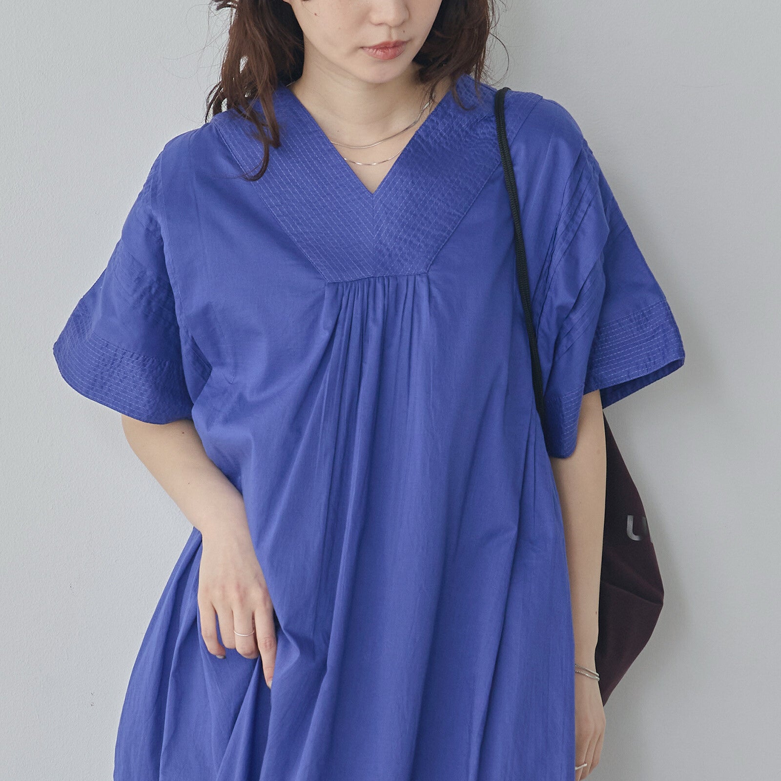 巴里紗洋裝 blue