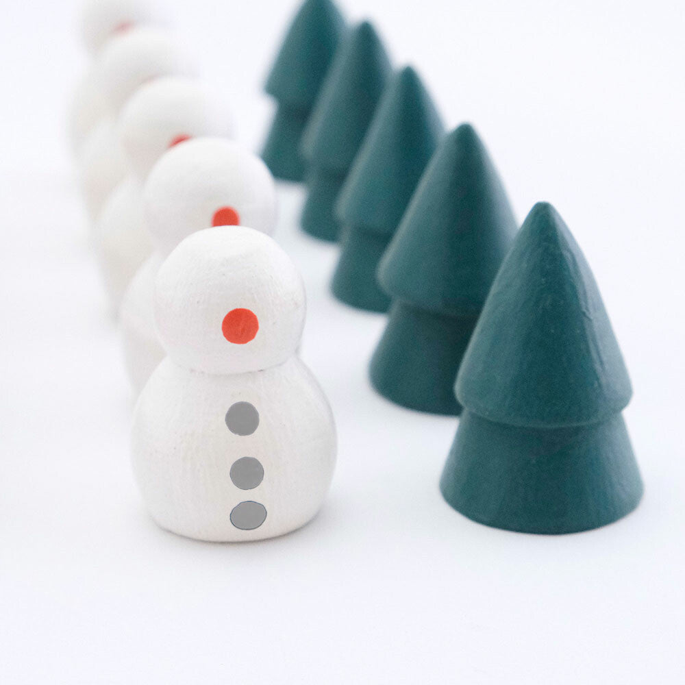 雪人與樹の棋盤遊戲